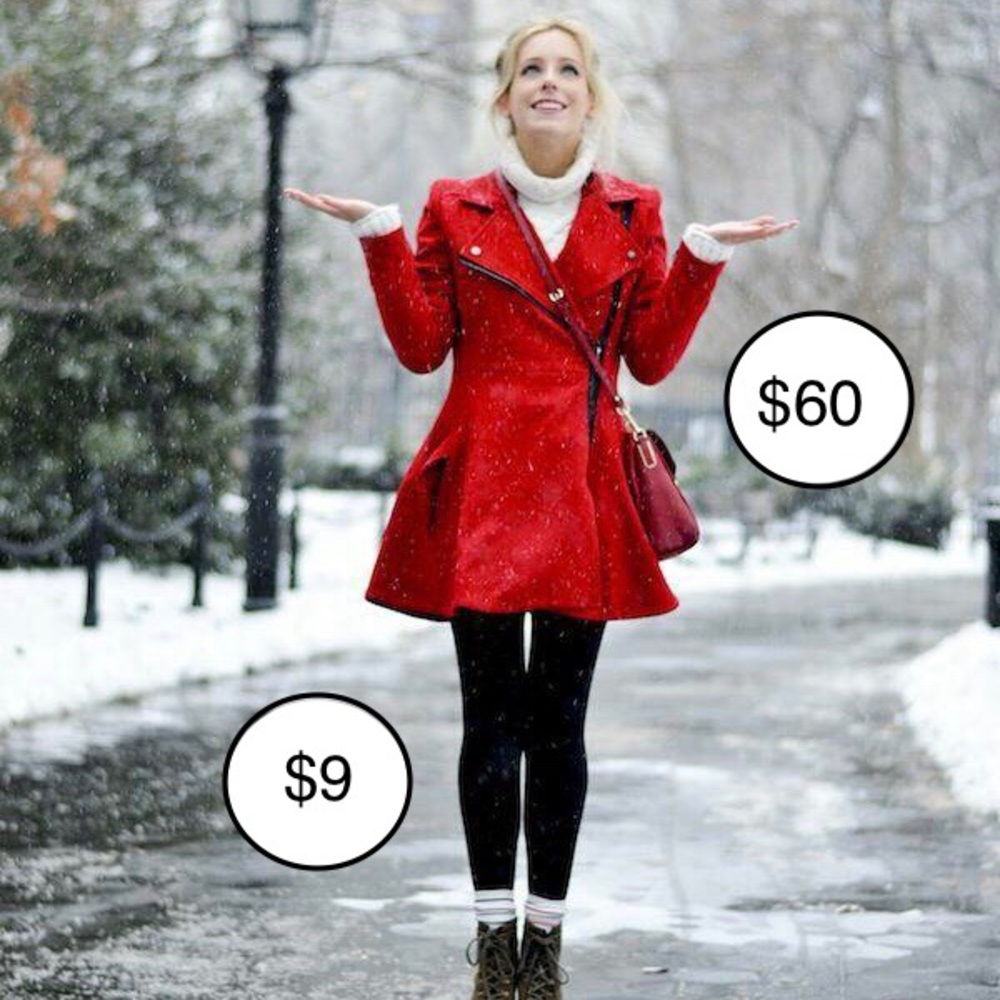 Little Red Wool Jacket - Picture 8 of 9
